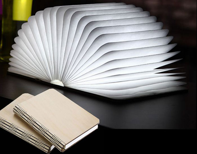 Foldable Led Book Lamp Time 4 Gadget