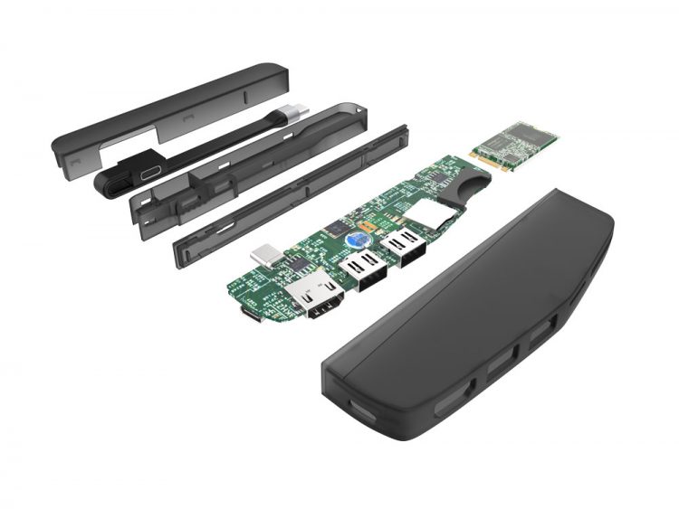 HybridDrive-Expandable Storage Hub with Fast SSD 2